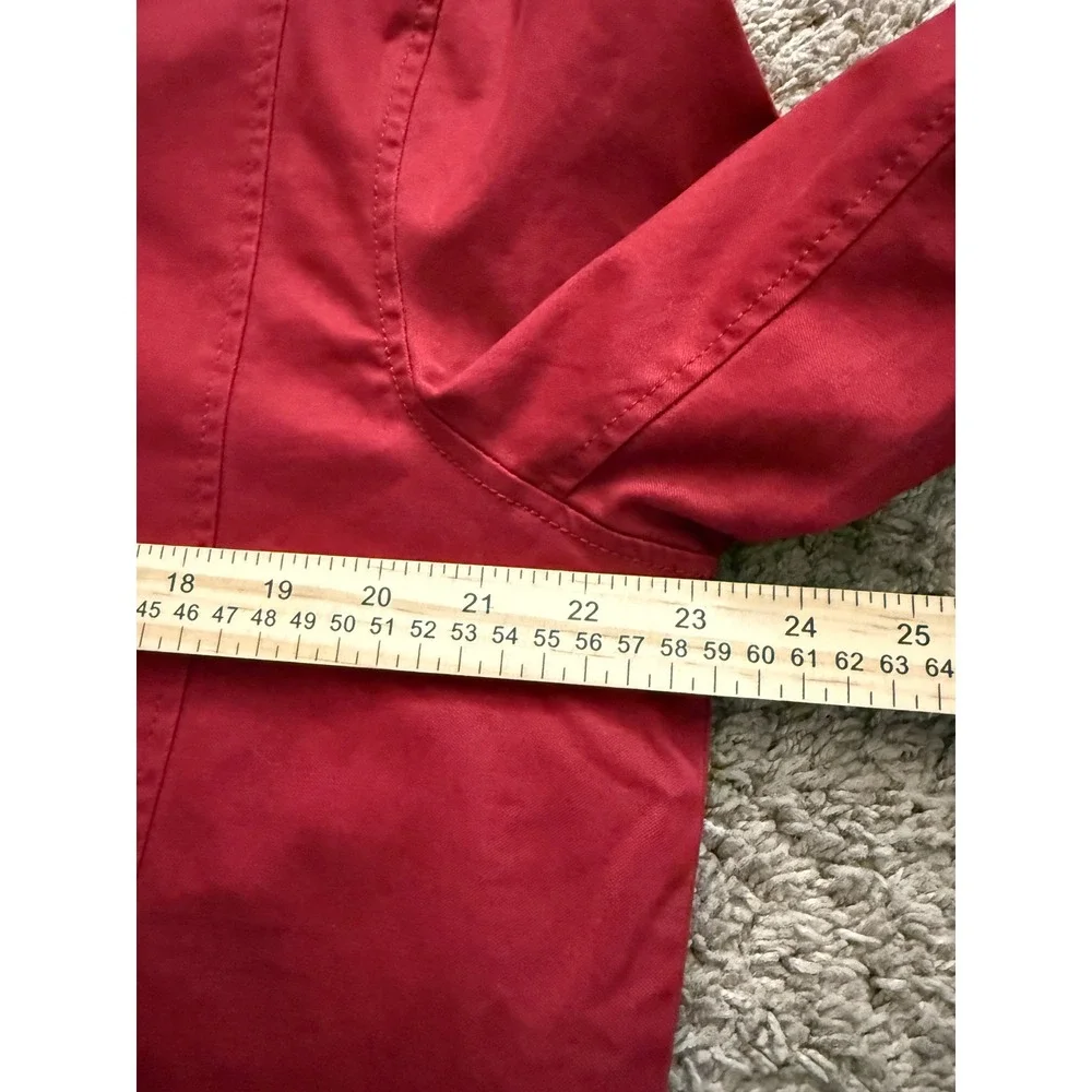 Santa Barbara Polo & Racquet Club Mens Red Harrington Jacket  Sz 175/92B
